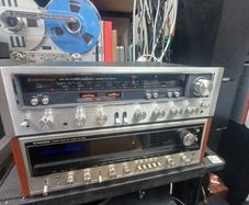 Hifi Gold from the Japanese Golden era 1970s STUNNING condition Rare Kenwood KR-6600 Monster receiver huge power 80W  Runs 3xpairs  of speakers immaculate fully serviced and pots all cleaned