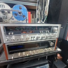 Hifi Gold from the Japanese Golden era 1970s STUNNING condition Rare Kenwood KR-6600 Monster receiver huge power 80W  Runs 3xpairs  of speakers immaculate fully serviced and pots all cleaned
