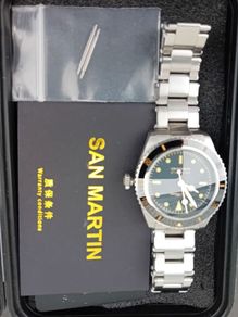 San Martin mens automatic watch