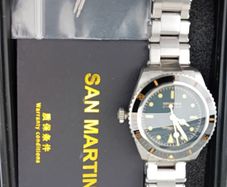 San Martin mens automatic watch