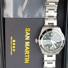 San Martin mens automatic watch