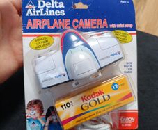 Delta Air Lines Airplane Camera 110 Film