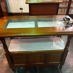 3 vintage display counters