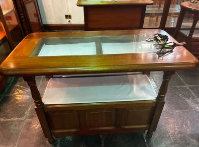 3 vintage display counters