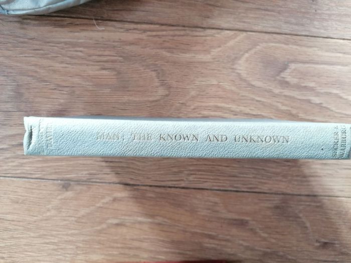 Hardcover book Man, the known and unknown by John Langdon-Davies