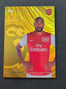 Topps 2026/27 Flagship Edition Thierry Henry Gold Lion Arsenal FC