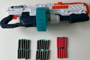 Zuru X-Shot Turbo Advance foam dart blaster with over 30 darts