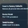 Amazon Fire 7 (7th Generation) 16 GB, Battery not holding charge, works fine plugged in when using Image 7