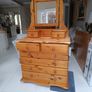 solid pine chest of drawers Image 4