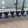 Set of six vintage 1972 Fritz Hansen Series 7 chairs by Arne Jacobsen Image 3