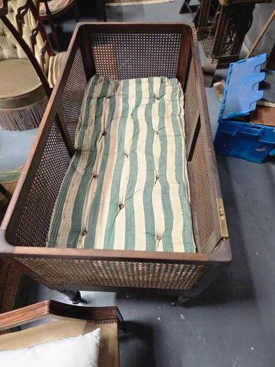 victorian bergiere cot
