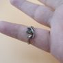 Vintage 925 Sterling silver Tourmaline Ring Image 7