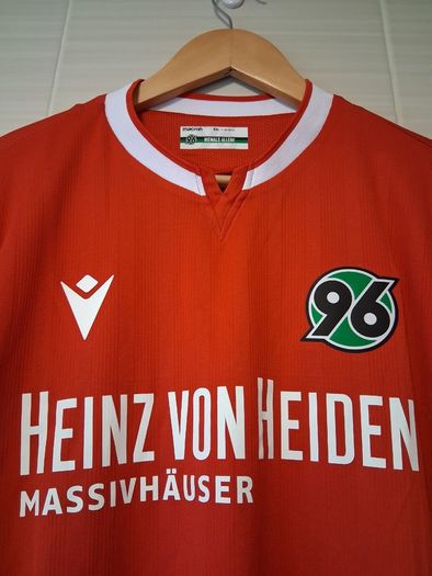Hannover 96 Football Club Jersey.  Official Macron Mens Home Jersey. Collect In Dublin Or Receive Via Post.