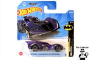 Hot Wheels Purple Batman Arkham Asylum Batmobile Diecast Car Brand New Sealed