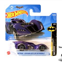 Hot Wheels Purple Batman Arkham Asylum Batmobile Diecast Car Brand New Sealed