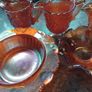 A Selection Of Vintage Carnival Glass Image 3