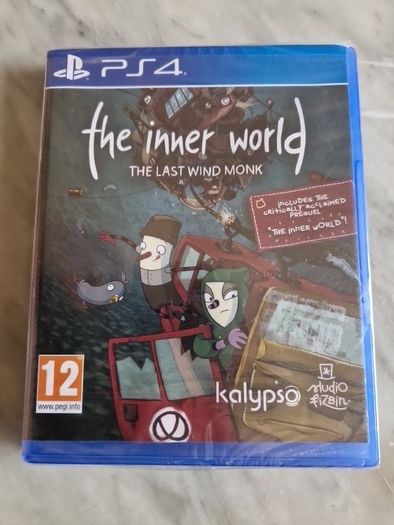 Brand New The Inner World The Last Wind Monk PlayStation4 Ps4 Games Original