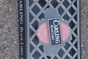 carling black label drinks drip tray very good condition,,hard to come by,,buyer collects or pays postage thank you