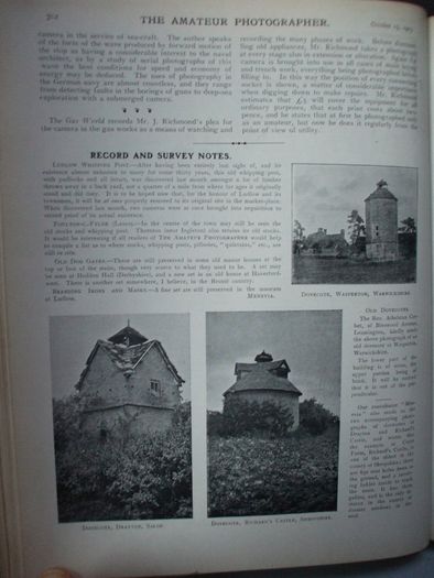 SALE!  THE AMATEUR PHOTOGRAPHER - 1903 - The Popular Illustrated Journal for All Photographers - Volume XXXVIII - July to December 1903