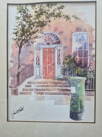 Beautiful Jim Mc Partlin Painting in frame