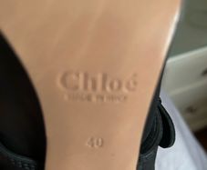 Chloe designer biker boots - genuine brand new