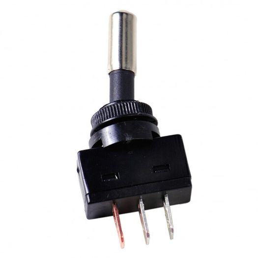 46102 12V Car Boat Auto Blue LED Light Toggle Rocker Switch 3Pin SPST ON/OFF