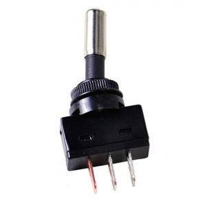 46102 12V Car Boat Auto Blue LED Light Toggle Rocker Switch 3Pin SPST ON/OFF