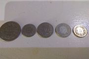 Switzerland Set Of 5 Coins