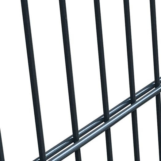 2D Fence Gate (Single) Anthracite Grey 106 x 190 cm