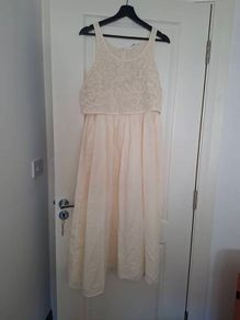Cream Cotton Dress