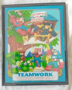 FREE Framed Super Hero Picture
