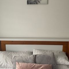 Wooden Bed Frame-King Size- REDUCED