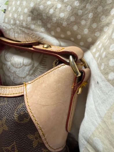 Genuine leather bag free post