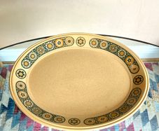 Mid Century Kiln Craft Bacchus Serving Plate, Staffordshire