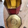 antique tea caddy and spoon Image 5
