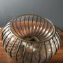 BNIB - Abigail Ahern Metal and Glass Vase / Bowl Image 4