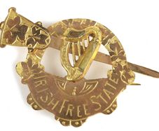 Irish Free State Brooch