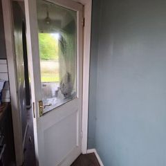 Hardwood timber interior door