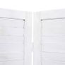 5-Panel Room Divider White 175x165 cm Wood Image 5