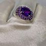 Silver ring with Amethyst Image 6