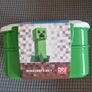 Brand New Minecraft Clip Lock Bento Box - 2 Tier with Cutlery Image 9