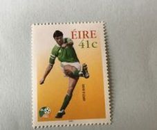 1994 World Cup stamp - David O'Leary
