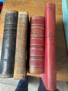 Collection of old books