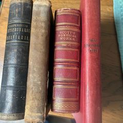 Collection of old books