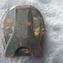 antique solid silver photo frame as hors shoe Image 2