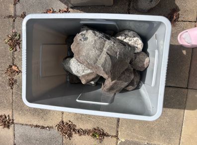 Free To Take Garden Rocks
