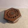 Wood Vintage Jewelry Box || Hexagon Shape Image 7