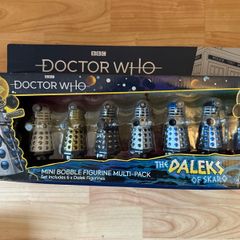 Doctor Who/ Dr Who Bbc Bobble Buddies 6 Daleks Of Skaro  Figures