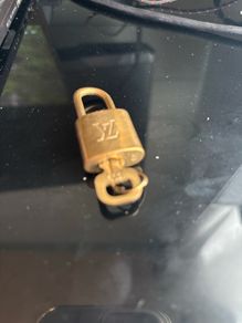 Louis Vuitton lock and key