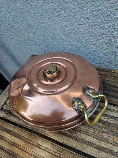 vintage brass and copper